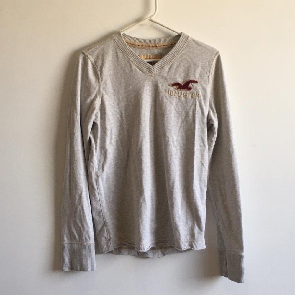 Hollister mens long sleeve top size small